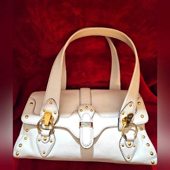 Michael Kors Handbags - Michael Kors White Berkley Shoulder Bag
